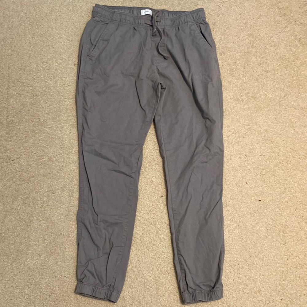 Old Navy, Mens Medium, Gray, Built in Flex modern jogger pants